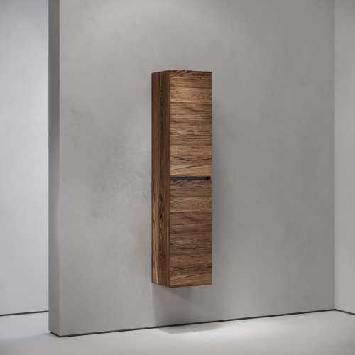 Шкаф-пенал Sancos Urban PUR35ECH 35х30х160 подвесной цвет дуб чарльстон - фото 4